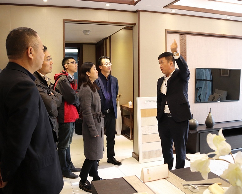 万科集团副总裁周巍赴鼎美考察